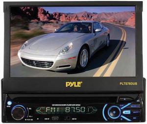 Pyle Audio - PLTS78DUB - Pyle PLTS78DUB Car DVD Player - 7 Touchscreen LCD - Single DIN - Detachable Front Panel - DVD