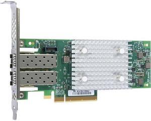 QLogic QLE2742-SR-CK QLE2742 Dual-port Gen 6 Fibre Channel, Low Profile PCIe Card