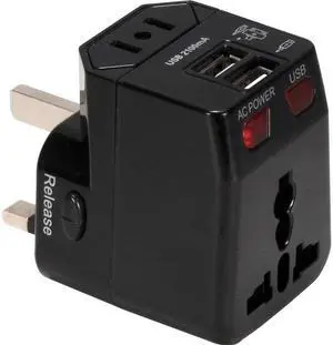 QVS PA-C4BK PREMIUM WORLD POWER TRAVEL