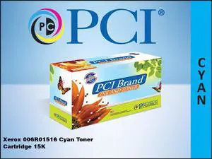 Pci Xerox 006R01516 Cyan Toner Ctg 15K Pci Xerox 006R01516 Cyan Toner Ctg 15K