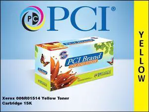 Pci Xerox 006R01514 Yellow Toner Ctg 15K