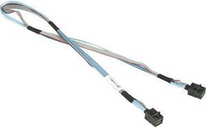 SUPERMICRO CBL-SAST-0593 Supermicro CBL-SAST-0593 60cm Mini-SAS HD to Mini-SAS HD Internal 30AWG Cable