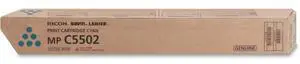 Cyan Toner Cartridge for Ricoh 841754 Aficio MP C4502, Aficio MP C4502A, Aficio MP C5502, Aficio MP C5502A, Genuine Ricoh Brand