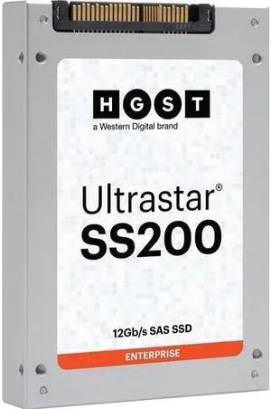 HGST Hard Disk Drive 0TS1408 SDLL1HLR-076T-CCA1 2.5 inch 7.68T SAS 15MM MLC RI-1DW/D CRYPTO-E Bare HGST Hard Disk Drive 0TS1408 SDLL1HLR-076T-CCA1 2.5 inch 7.68T SAS 15MM MLC RI-1DW/D CRYPTO-E Bare