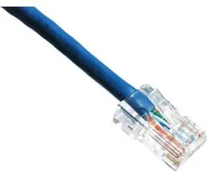 AXIOM 25FT CAT6 550MHZ PATCH CABLE NON-BOOTED (BLUE)
