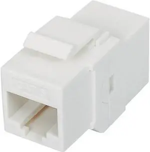 INTELLINET 505147 CAT6 IN-LINE WHITE KEYSTONE JACK INTELLINET 505147 CAT6 IN-LINE WHITE KEYSTONE JACK