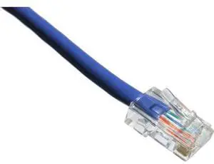Axion C5ENB-P100-AX Axiom 100FT CAT5E 350mhz Patch Cable - Category 5e for Network Device - Patch Cable - 100 ft - 1 x - 1 x - Gold-plated Contacts - Purple