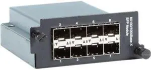GIGABIT ETHERNET (1000-MBPS) HARDENED TEMPERATURE SWITCH MODULE - (8) 100/1000-M