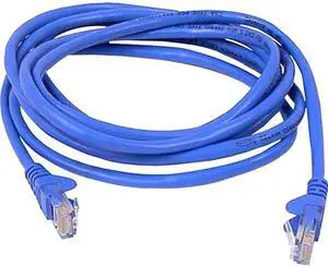 Belkin A3L980-18IN-BLS 18 in. Cat 6 Blue High Performance UTP Patch Cable