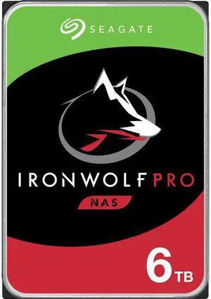 Seagate ST6000NE000 IronWolf Pro ST6000NE000 6 TB Hard Drive - 3.5" Internal - SATA (SATA/600) - Conventional Magnetic Recording (CMR) Method Seagate ST6000NE000 IronWolf Pro ST6000NE000 6 TB Hard Drive - 3.5" Internal - SATA (SATA/600) - Conventional Magnetic Recording (CMR) Method