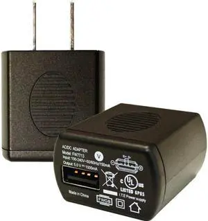 Socket CHS Series 8 AC Adapter USB; 100-240V; 5V/1A (NA & Japan)