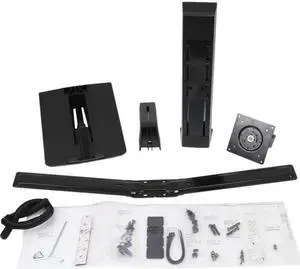 Monitor Riser For 24" Monitors 30 Degree Tilt Black Supports 16 lb 97933085