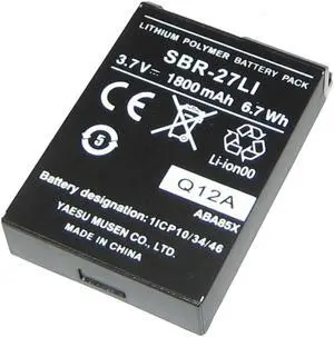 STANDARD HORIZON REPLACEMENT  LITHIUM ION BATTERY PACK
