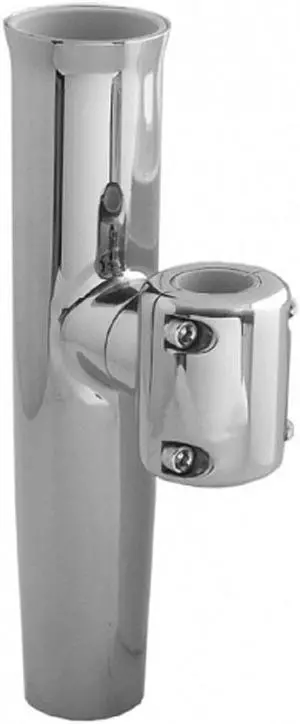 TACO STAINLESS STEEL CLAMP-ON ADJUSTABLE ROD HOLDER