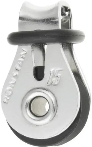 RONSTAN SERIES 15 BALL BEARING BLOCK, SINGLE LOOP TOP