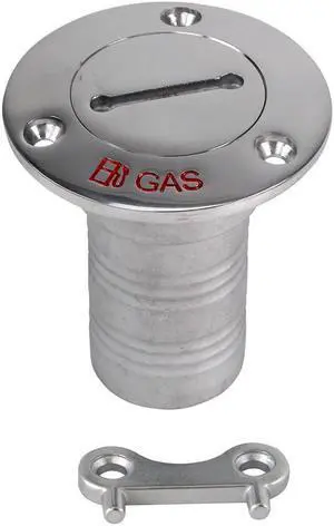 Whitecap Hose Deck Fill 1-1/2" Hose - Gas