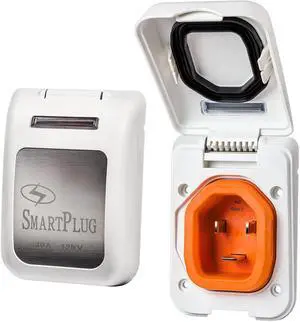 SMARTPLUG 30 AMP NON METALLIC INLET WHITE