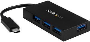 4 Port Usb C Hub - C To A - Power Adapt