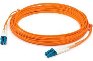 AddOn ADD-LC-LC-7M6MMF 22.97 ft. Yellow Multi-Mode fiber (MMF) Duplex LC/LC OM1 Orange Patch Cable