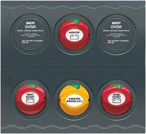 BEP Battery Management Contour Connect Panel f/Twin Engines w/VSR's