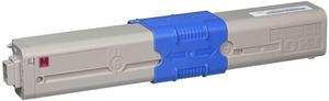 Oki Original Toner Cartridge - Magenta - LED - 3000 Pages - 1 / Each