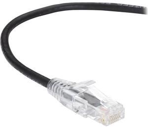 CAT6A 500-MHZ STRANDED ETHERNET PATCH CABLE - UNSHIELDED (UTP), CM PVC, SNAGLESS