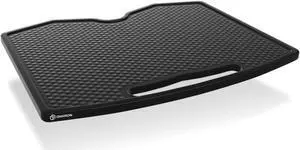 ONKRON Equipment Tray for Mobile TV Stand TV Cart TS1881 Height Adjustable Shelf Black -APT1881