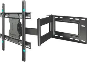 ONKRON TV Wall Mount with Swivel and Tilt for Most 40-75 Inch TV up to 150 lbs, Full Motion TV Mount with Articulating Arms (28" Extension), TV Bracket Max VESA 600x400mm, 16 inch Studs (M7L) Black