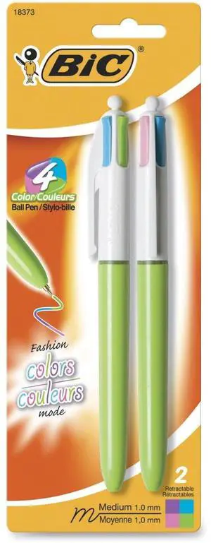 BIC 4-colors-in-One Multifunction Ball Pen