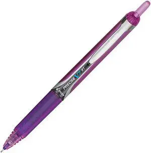 Pilot Precise V7RT Retractable Roller Ball Pen Purple Ink .7mm 26071