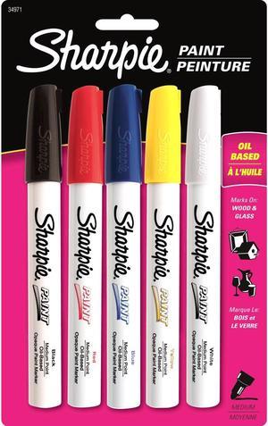 Sharpie Permanent Markers, Fine Point, Black, 36/Pack (35010)