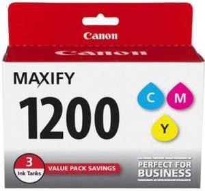 Canon PGI-1200 Color Multipack (C,M,Y) Ink Cartridges