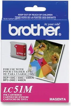 Brother LC51MS Magenta Ink Cartridge