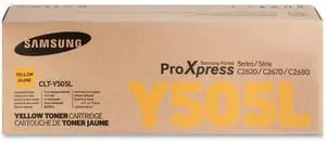 Samsung CLTY505L Yellow Toner - 3500 Page Yield