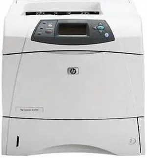 HP LaserJet 4300N Laser Printer - Monochrome - 1200 x 1200 dpi Print - Plain Paper Print - Desktop