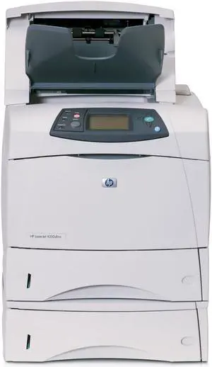 HP LaserJet 4350n Laser Printer - Monochrome - 1200 x 1200 dpi Print - Plain Paper Print - Desktop