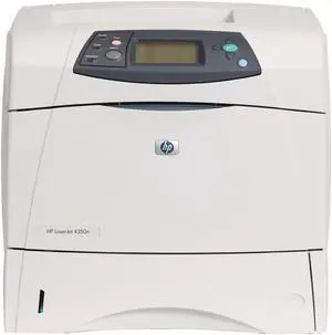 HP LaserJet 4350n Laser Printer - Monochrome - 1200 x 1200 dpi Print - Plain Paper Print - Desktop
