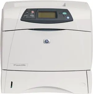 HP LaserJet 4250N Laser Printer - Monochrome - 1200 x 1200 dpi Print - Plain Paper Print - Desktop