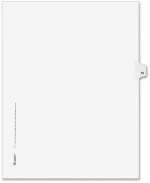 Avery Side-Tab Legal Index Divider