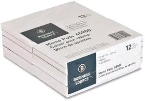 Bus. Source Plain Memo Pads