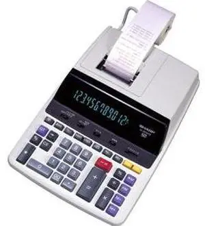 Sharp 12 Digit Commercial Printing Calculator Sharp 12 Digit Commercial Printing Calculator