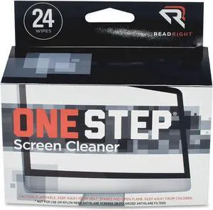Read Right OneStep CRT Screen Cleaning Wipes