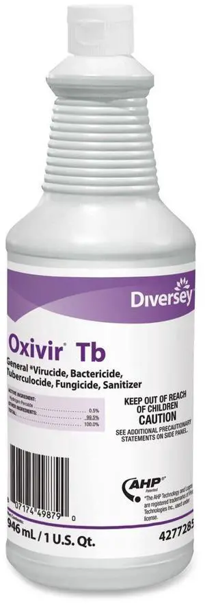 Diversey 4277285 Oxivir Tb One-Step Disinfectant Cleaner