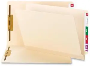 Smead TUFF Laminated End Tab Fastener Folder 34105