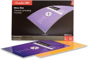 Swingline GBC UltraClear Thermal Laminating Pouches