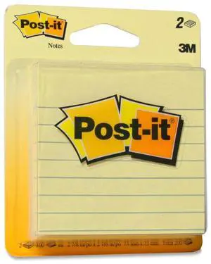 Post-it Ruled Adhesive Note