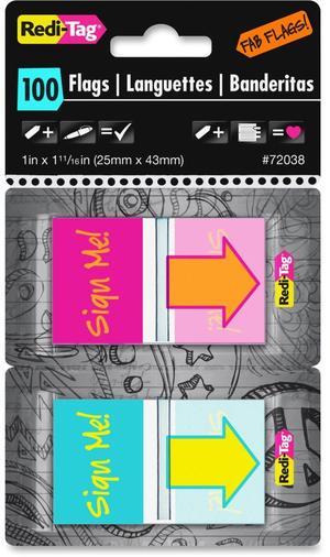 Redi-Tag Self-adhesive Fab Flags