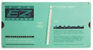 Advantus E-Z Grader Chart, Green 5703