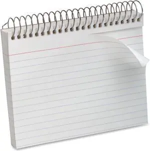 Oxford Spiral Bound Ruled Index Cards