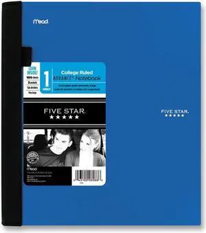 Five Star Advance One Subject Wire Bound Notebook